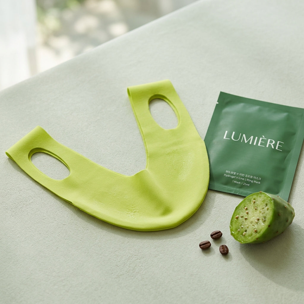 Lumiere lime-green V-line jawline band